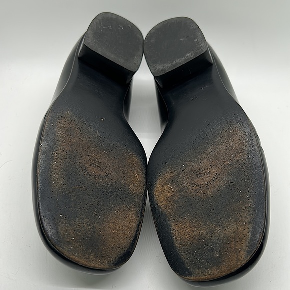 Christian Dior Authentic Black Leather Buckle Loafer Dress Shoes **Sz 36/Sz 6** - Picture 8 of 10